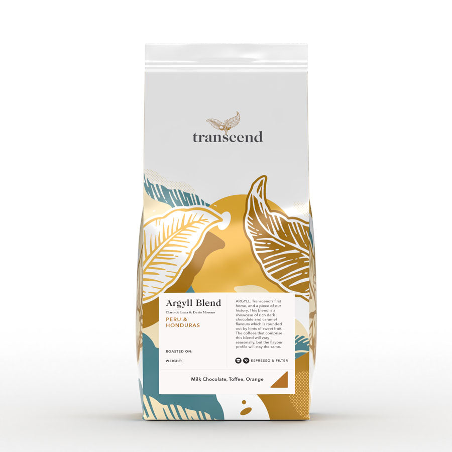 Transcend Coffee 2 lb bag of Argyll coffee