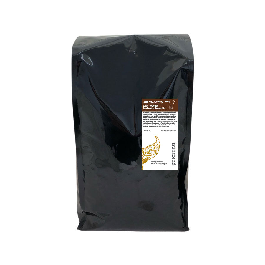 Transcend Coffee 5 lb bag of Aurora Blend coffee