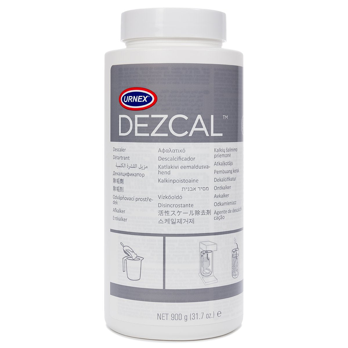 900 gram container of Dezcal