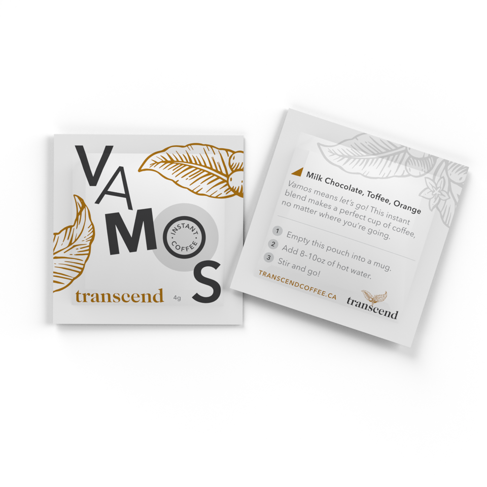 Transcend Vamos Instant Coffee Pouch