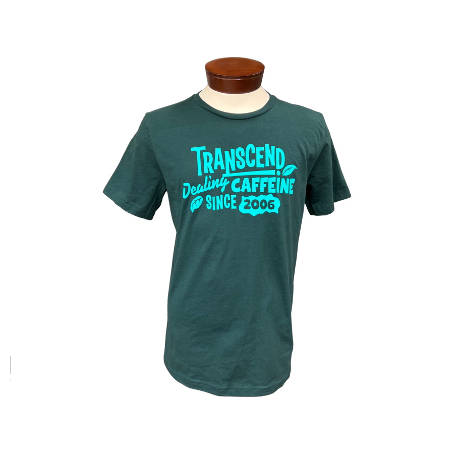 Transcend Coffee Shirt in Green