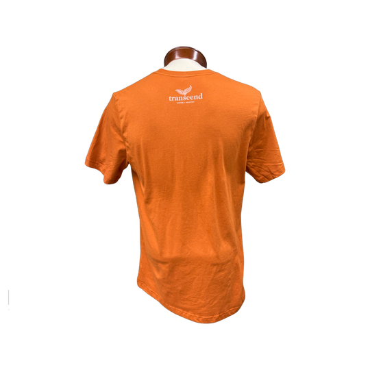 Transcend Coffee Shirt in Orange